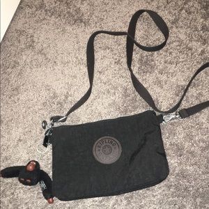 Kipling Black Purse with Built-in Coin Purse
